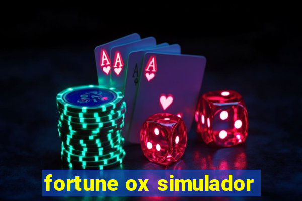 fortune ox simulador